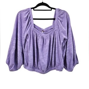 Free People Bell Sleeves Top Size S